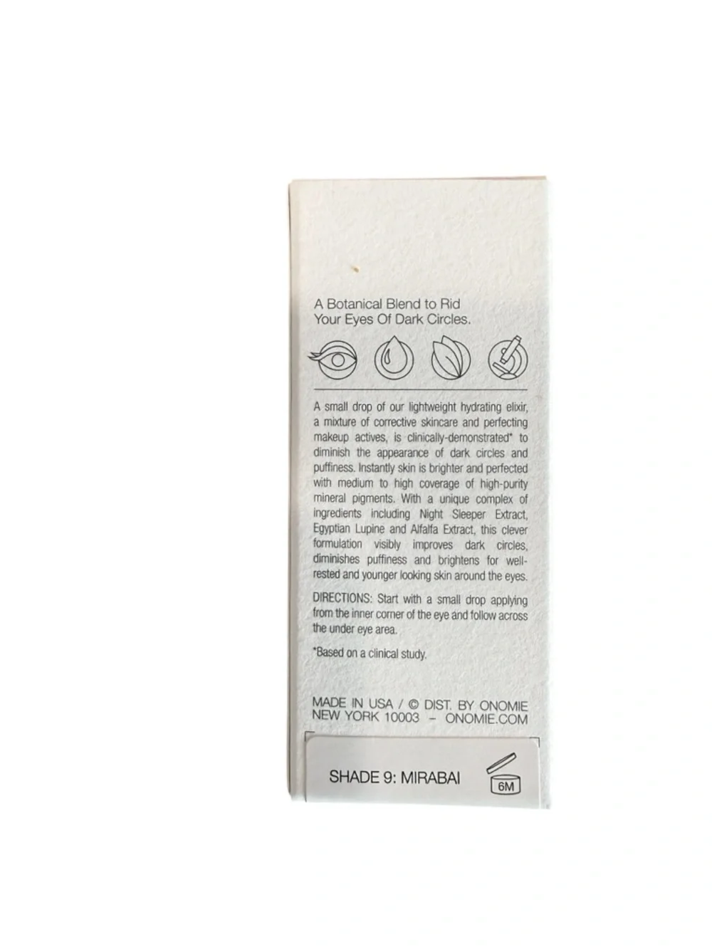 Onomie Bright Concealing Elixir - Eye Concealer Shade 9: Mirabai